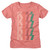 KISS WASHED OUT LOGO SUNSET HEATHER s/s tee