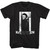 HALLOWEEN MICHAEL AND LOGO BANDW s/s tee