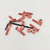 Red Skate Hardware 1inch Colored Skateboard Bolts with Allen Head Skateboard Screws and Nuts