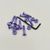 Purple Skate Hardware 1inch Colored Skateboard Bolts with Allen Head Skateboard Screws and Nuts