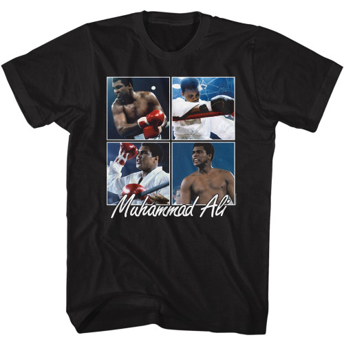 MUHAMMAD ALI MUHAMMAD ALI ALI FOUR SQUARES s/s tee