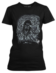 TED AGUILAR "TED'S NIGHTMARE" SIGNATURE WOMENS T SHIRT