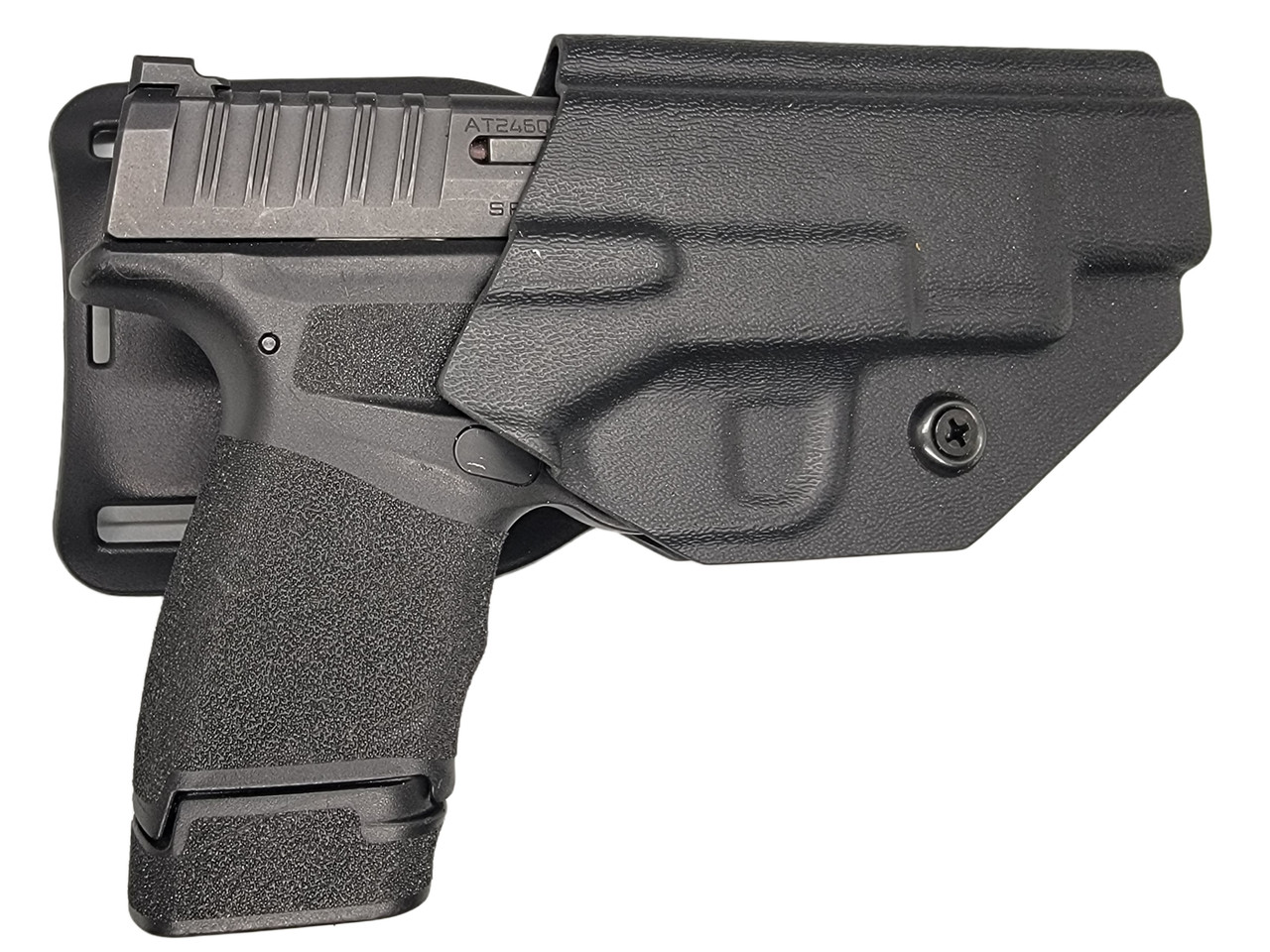 Pro Carry 7 Leather OWB Holster For Springfield GI 1911 Full Size 5" - Right Hand, Black
