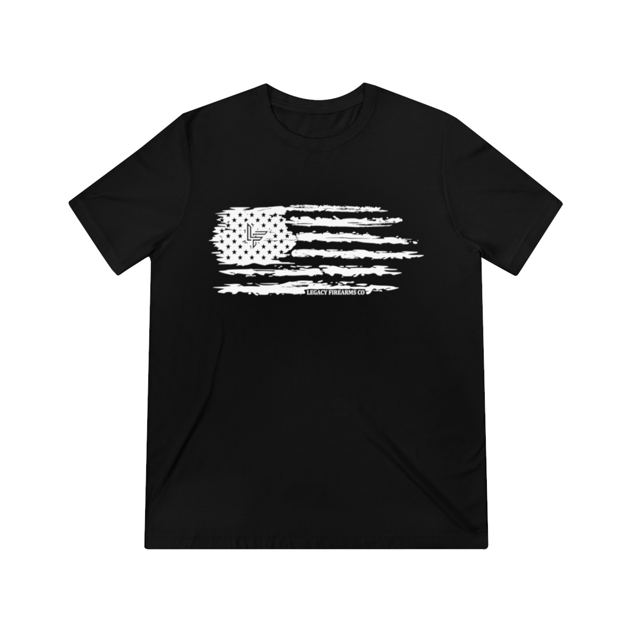 Distressed Flag Tee (MULTIPLE COLORS) - Legacy Firearms Co