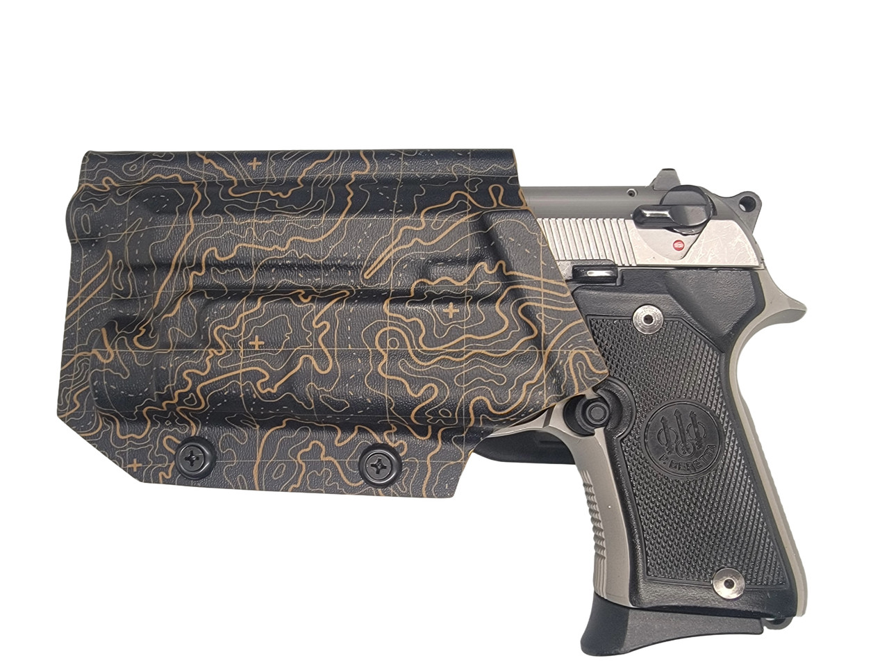LF Holster For Beretta M9A1 W/ TLR 1 Outside Waistband (LEFT HANDED)