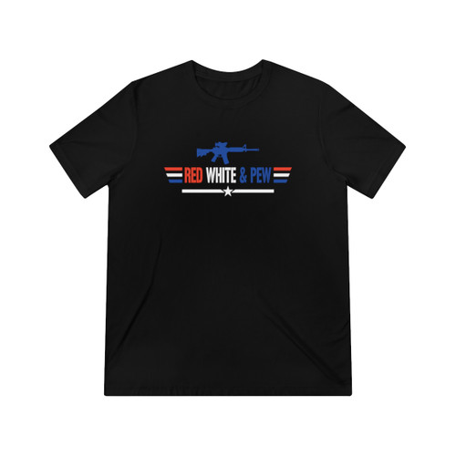 Red White and Pew Tee (MULTIPLE COLORS)