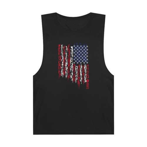 Gun Flag Tank (MULTIPLE COLORS)