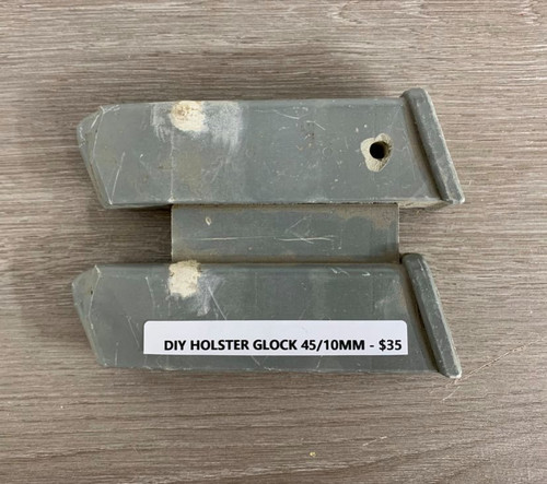 DIY Holster Glock 45/10mm CNC mold