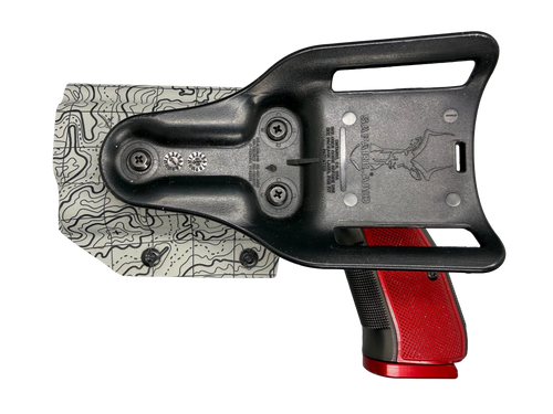 LF Holster For DWX Compact W/ Surfire X300 Outside Waistband