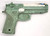 Green Beretta 92FS CNC Mold