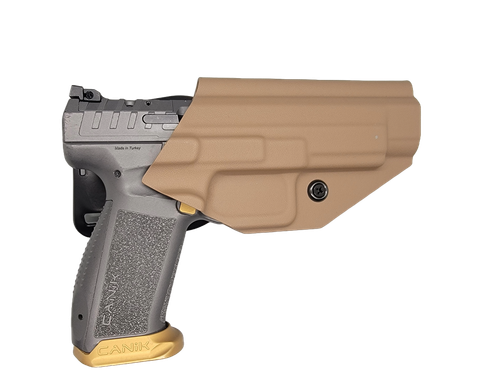 OWB Paddle Holster For Canik TP9SFX - Kydex Outside Waistband Holster With Optic Cut, Made In USA, 30-Degree Cant