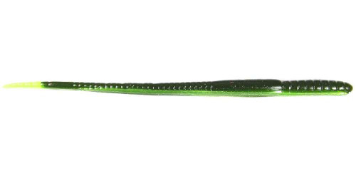 Roboworm SL-F8KF Straight Tail Worm - 7 in. - Pumpkin Punisher