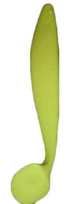 Blue Water Candy Shad Bodies - Chartreuse - 6in