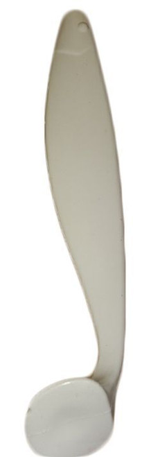 Blue Water Candy Shad Bodies - White - 6in