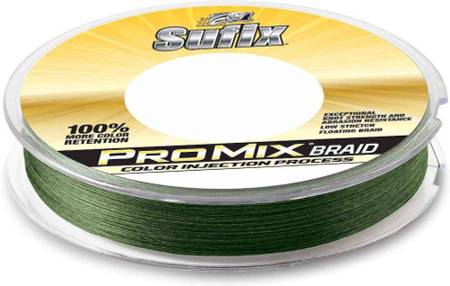 Sufix ProMix Braided Line - Lo-Vis Green - 10lb - 150yds