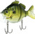 FishLab Bio Gill Wake Bait - 5in - Light Bluegill