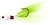 Intent Tackle Pro Series Bucktail - 3oz - White/Chartreuse