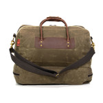 The cotton shoulder strap and leather handles are both reliable and will carry your bag  for a long time. 