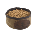 The Dog Dish by Frost River is water resistant, durable, and made of the best materials. 