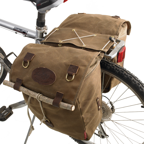 canvas bicycle panniers