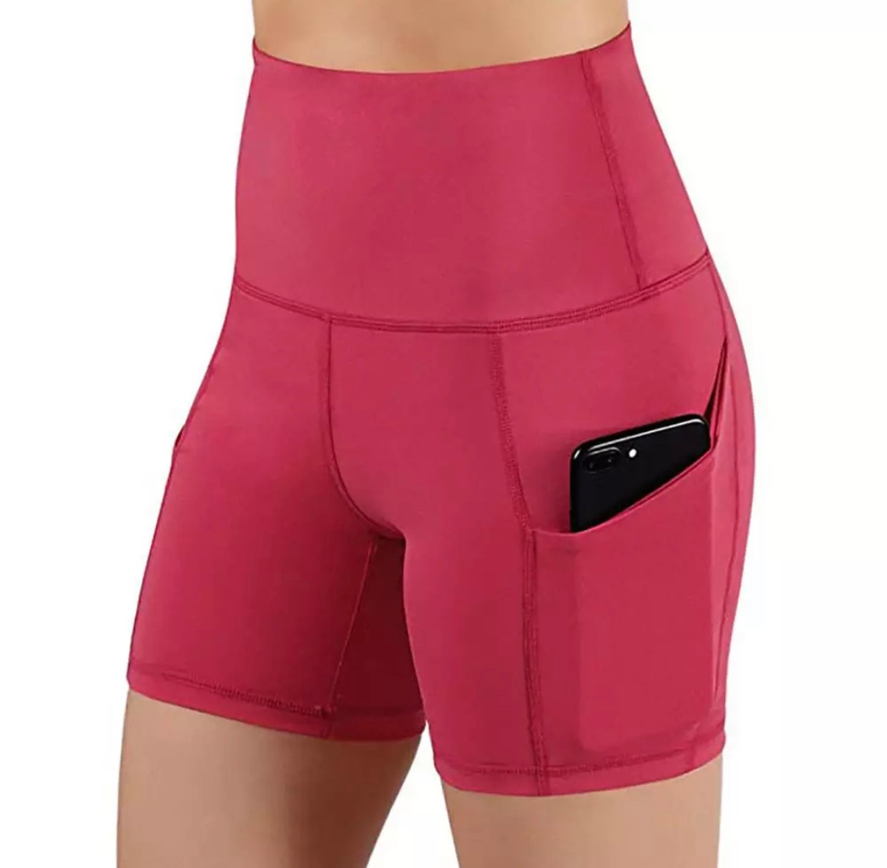 high waisted athletic shorts