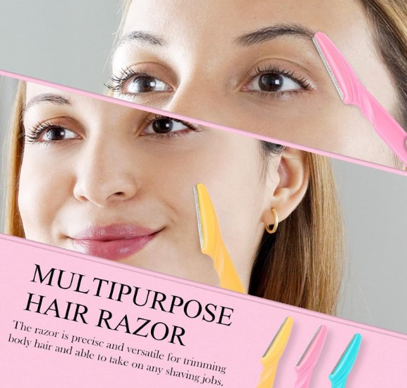 Dermaplaning Razor For Eyebrow Shaper Vellus Hair Peach Fuzz Ready