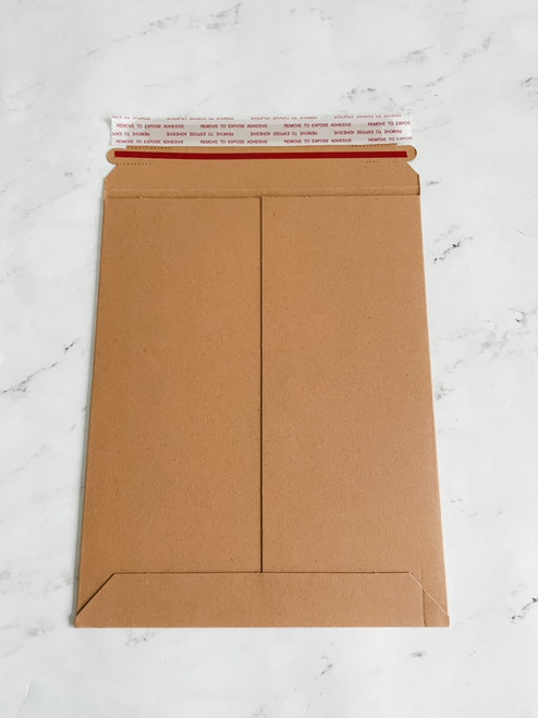 Kraft 7 x 9 Self Seal Rigid Photo Shipping Flat Cardboard Mailer