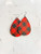 Buffalo Plaid Teardrop Earrings (W)