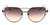 Double Bar Cat Eye Flat Lens Sunglasses (W)