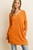 VNeck Long Sleeve Brushed Melange Super Soft Sweater with Pockets (W)