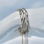 Dainty Paperclip Chain Bracelet Stainless Steel Plated