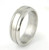 Shiny Titanium Ring Rounded