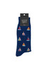 Men's Cotton Rich Crew Socks- Sailing