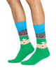 Men's Cotton Rich Crew Socks- Cricket