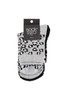 Women's Cotton Rich Quarter Socks- 3 Pack- Zebra, Texture & Leopard