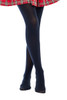 Cotton Rich Tights - 2 Pack- Navy