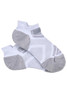 Merino Run- White & Grey Melange