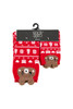 Adult and Child Matching Cotton Crew Socks- 2 pack - Big Bear & Little Bear