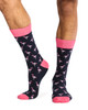 Men's 3 Pairs Cotton Rich Crew Socks - Flamingo, Pineapple & Chilli Gift Box