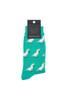 Women's Australian Cotton Rich Crew Socks -Cockatoo