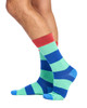 Men's Cotton Rich Crew Socks- 3 Pack- Happy Faces
