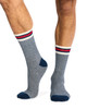 Men's Cotton Rich Crew Sport Style Socks with Cushion Foot-  3 Pack- Weekender