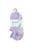 Women's Cotton Pilates No-Show with Non Slip 5 Pack - Spice
