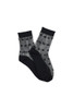 Women's Sheer Quarter Crew Socks- Timeless Polka Dots