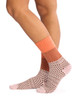 Women’s Winter Weight Crew Socks- 2 Pack- Butter Soft, Textured & Striped - Rustic Blush