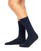 Men's Top to Toe Bamboo - Lightweight Rib Socks - 3 Pack- Navy