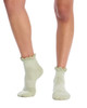 Women's Cotton Quarter Crew Pilates Socks 3 Pack -Sage Gift Box
