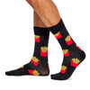 Men's Cotton Crew Novelty Socks 5 Pack - Junk Food Gift Box