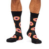 Men's Cotton Crew Novelty Socks 5 Pack - Junk Food Gift Box