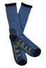 Bamboo Outdoor Socks- Twisted Denim